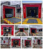 中國南昌，中國石化，隧道9刷電腦洗車機安裝調(diào)試中